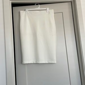 Cream skirt size 12.